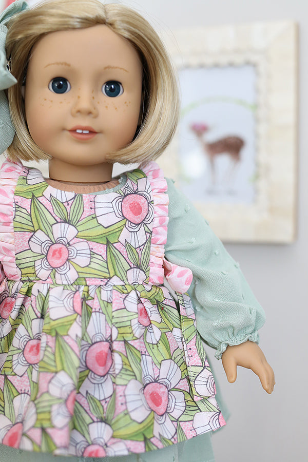 Paisley Doll Pinafore