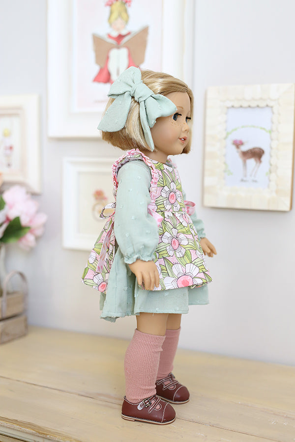 Paisley Doll Pinafore