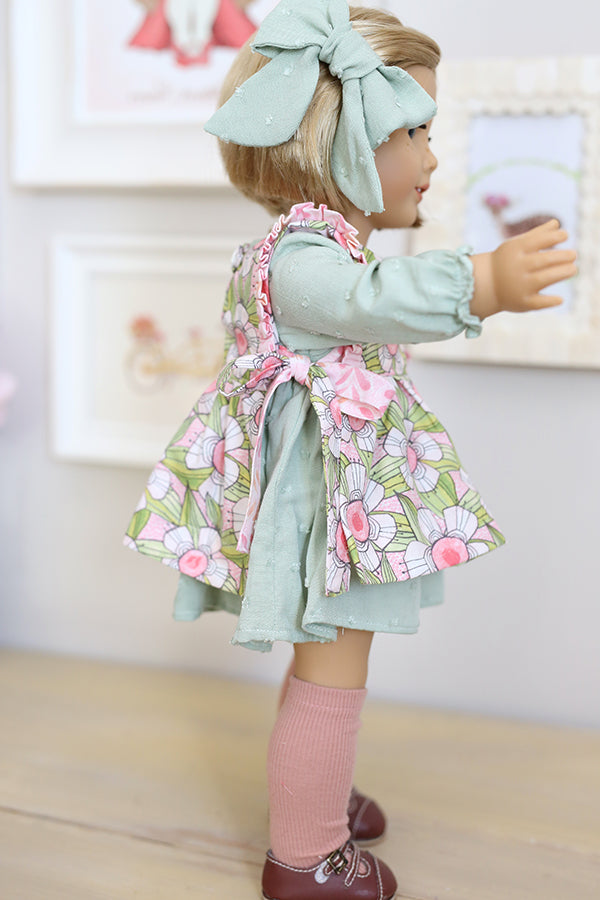 Paisley Doll Pinafore