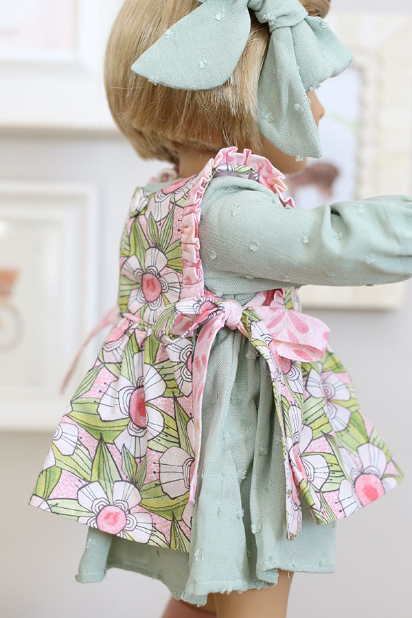 Paisley Doll Pinafore