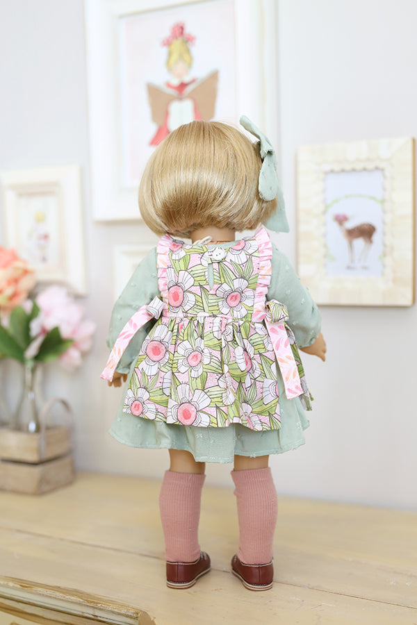 Paisley Doll Pinafore