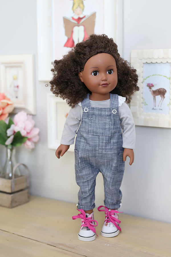 Bailey Doll Overalls