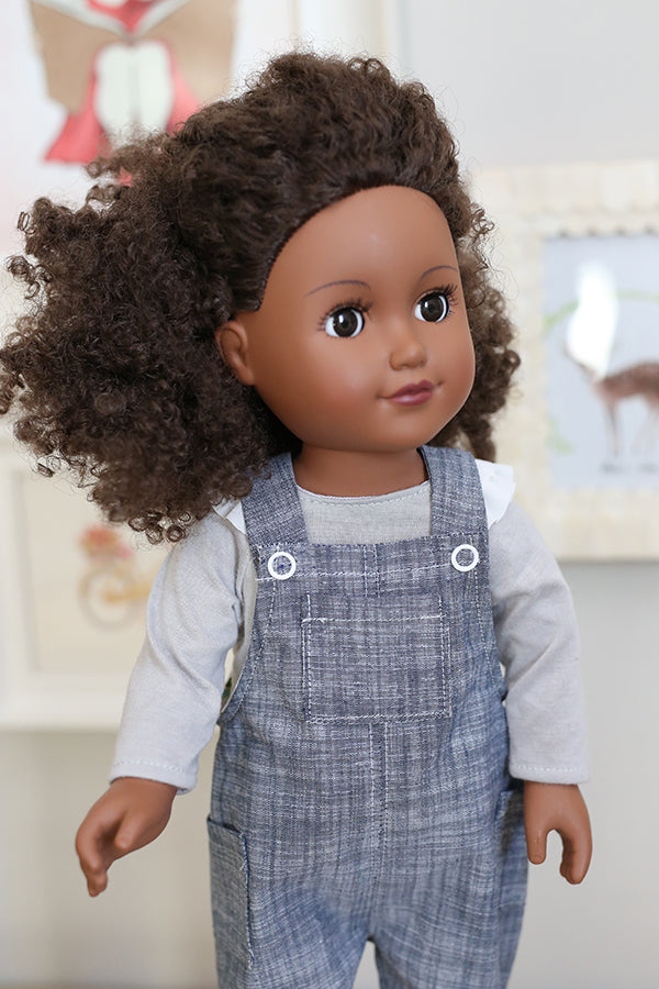 Bailey Doll Overalls – Violette Field Threads