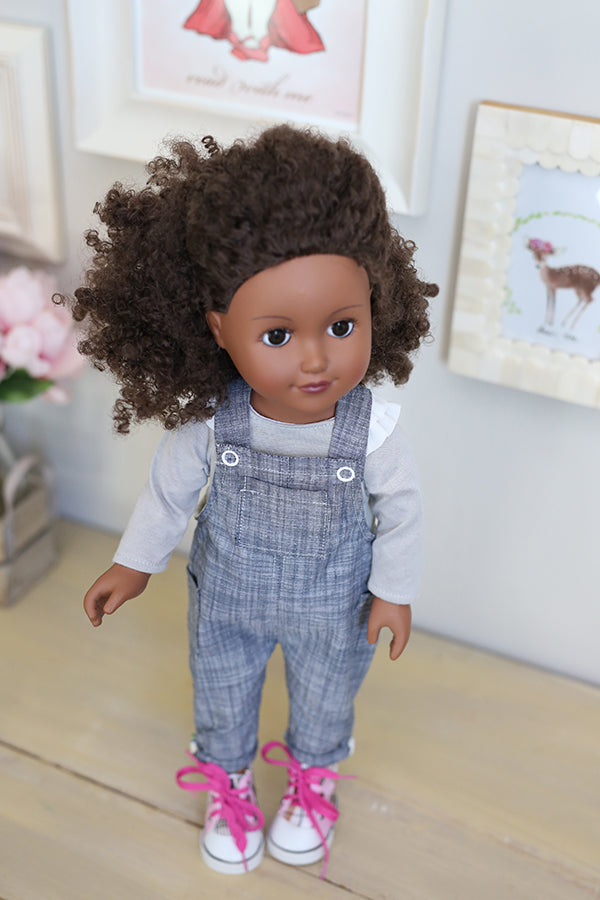 Bailey Doll Overalls