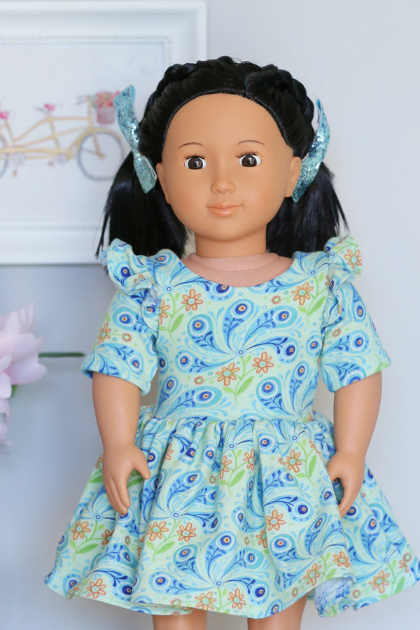 Ainsley Doll Romper & Dress – Violette Field Threads