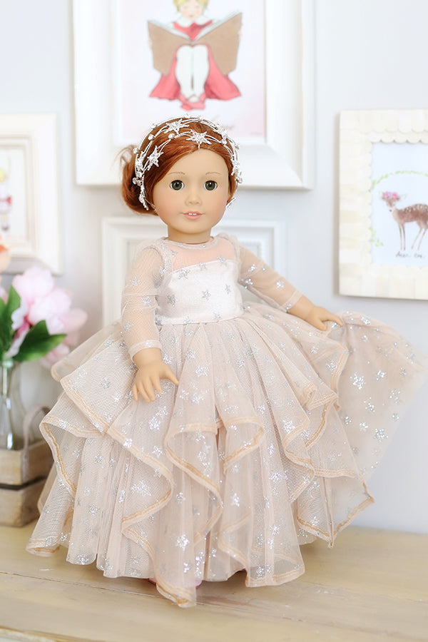 Buy Stillshine Beautiful Fashion Handmade Clothes Dress for Barbie .  Princess Doll Wedding Gown Lace Floral Dress, Dresses for Barbie/doll long  dress A01758 (7) Online at desertcartINDIA