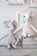 Milly Mouse 18" Stuffie Animal Pattern