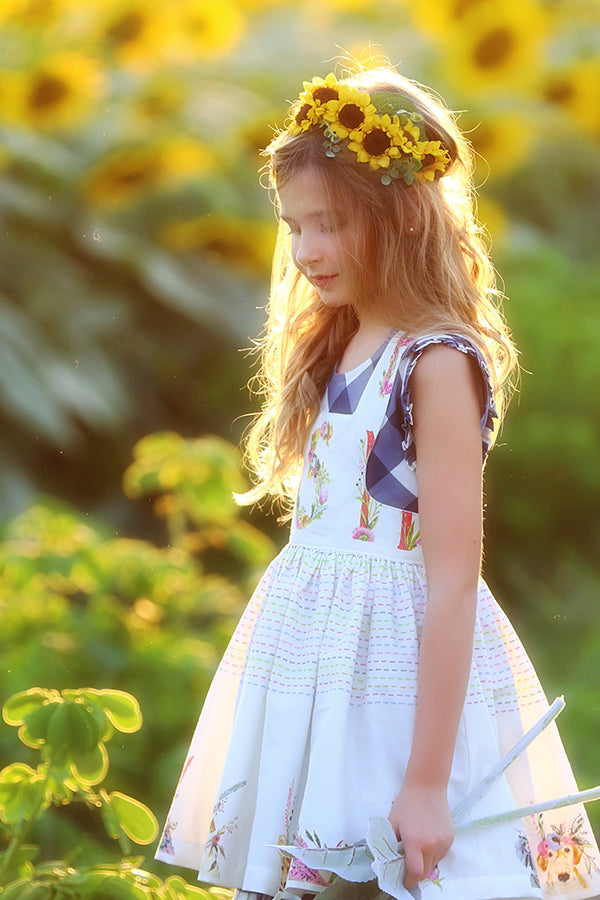 Vivi Girls Pinafore – Violette Field Threads