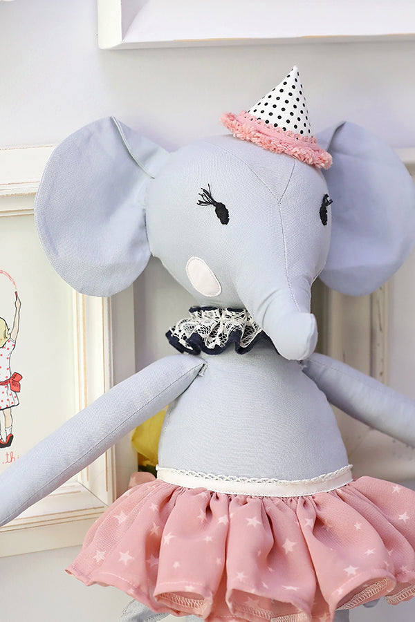 Elle Elephant 18" Stuffie Animal Pattern