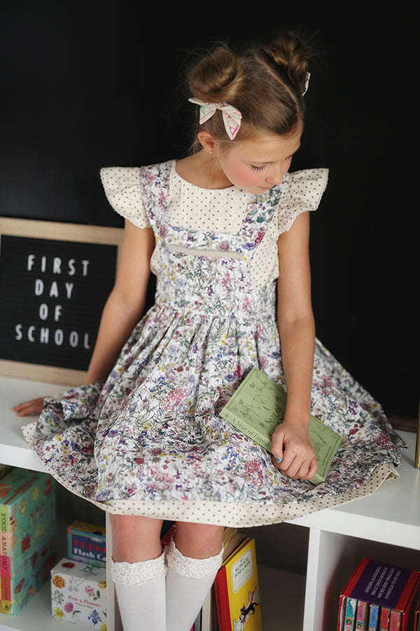 Vivi Girls Pinafore – Violette Field Threads