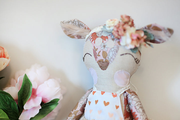 Dainty Deer 18" Stuffie Animal Pattern