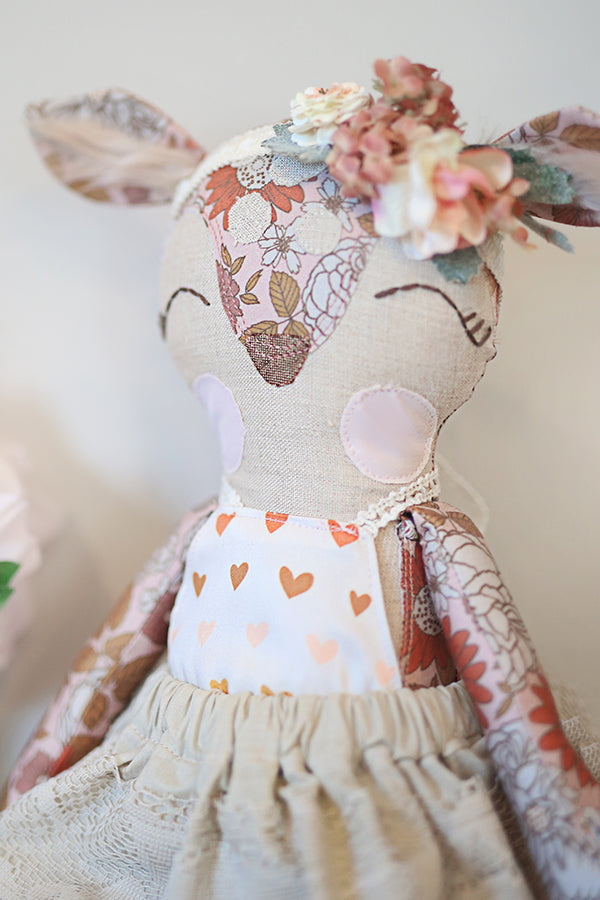 Dainty Deer 18" Stuffie Animal Pattern