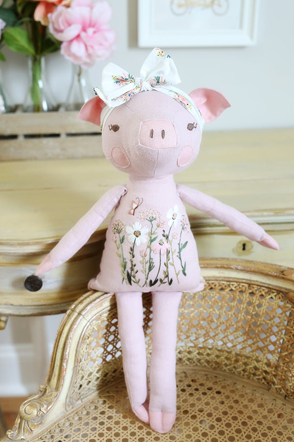 Paloma Pig 18" Stuffie Animal Pattern