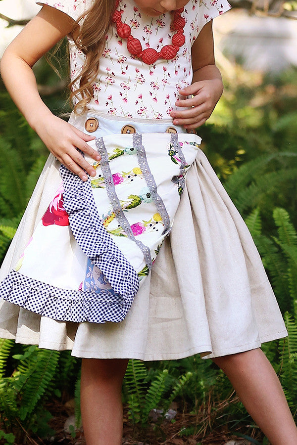 ★THREETIMES★HAZEL SKIRT Real Love Ruffle Mini Skort - White – Hazel & Olive