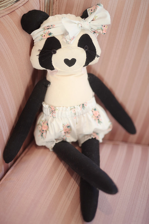 Penny Panda 18" Stuffie Animal Pattern