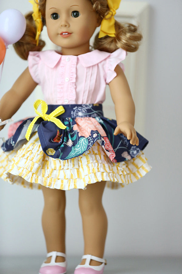 Scarlett Doll Skirt - Violette Field Threads