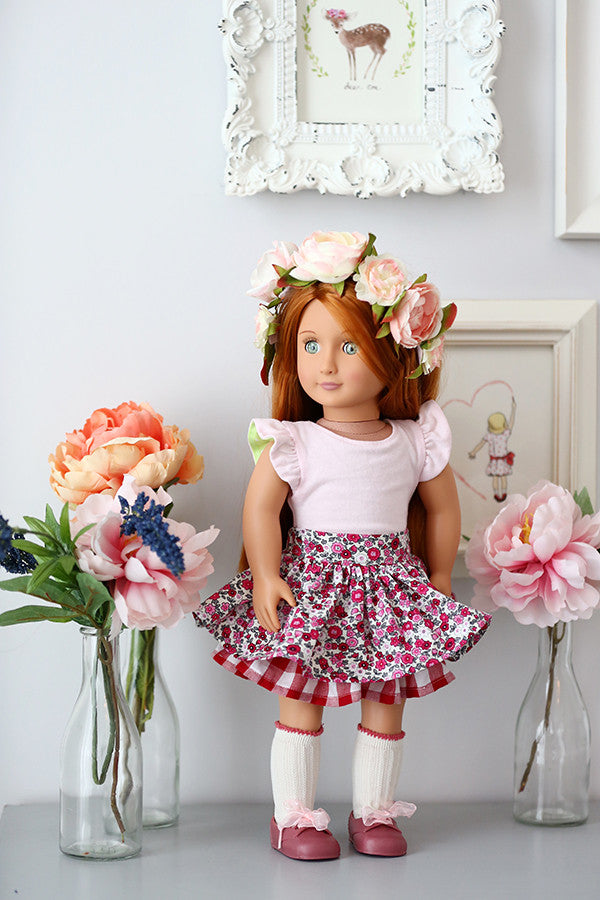 Scarlett Doll Skirt