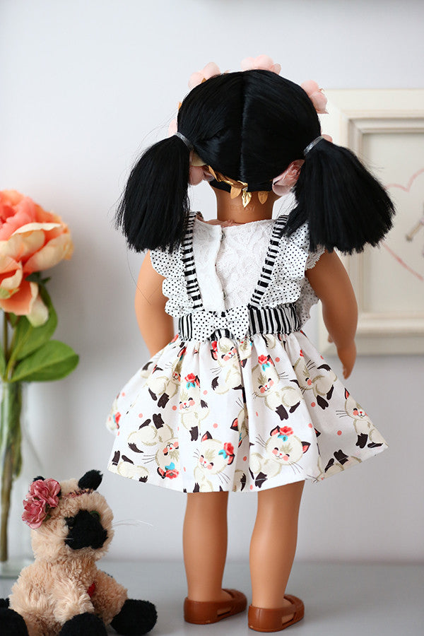 Hazel Doll Skirt & Pinafore