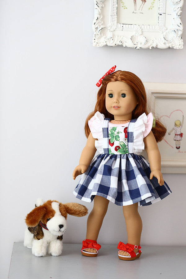 Hazel Doll Skirt & Pinafore