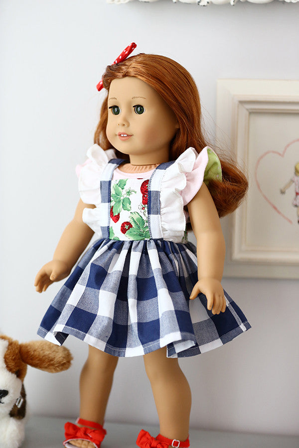 Hazel Doll Skirt & Pinafore