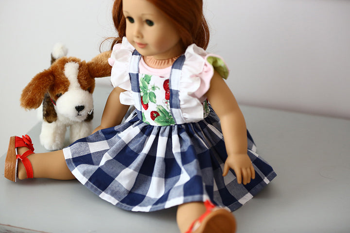 Hazel Doll Skirt & Pinafore