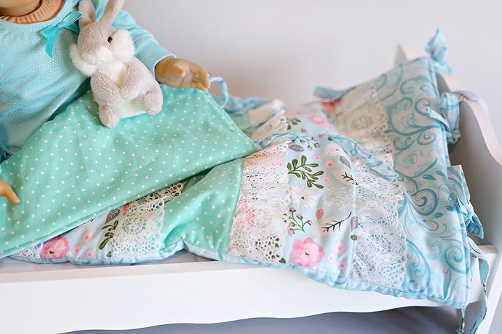 Claire Doll Sleeping Bag & Pillowcase