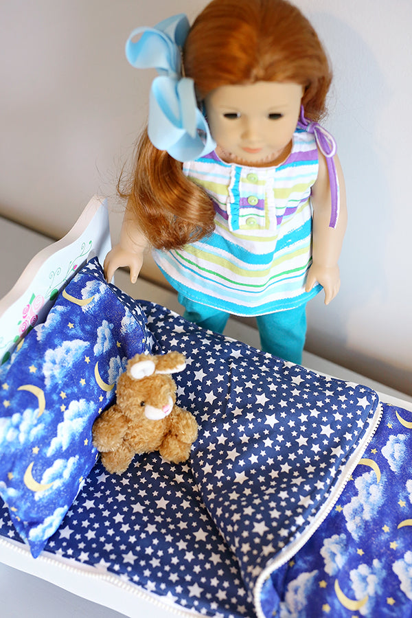 Claire Doll Sleeping Bag & Pillowcase