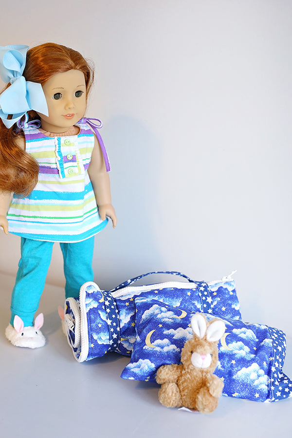 Claire Doll Sleeping Bag & Pillowcase