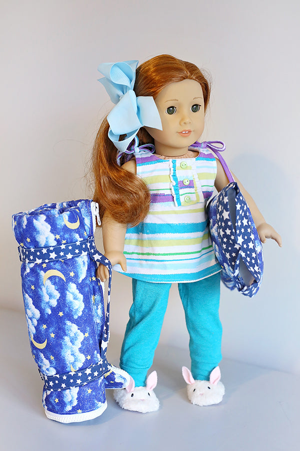 Claire Doll Sleeping Bag & Pillowcase