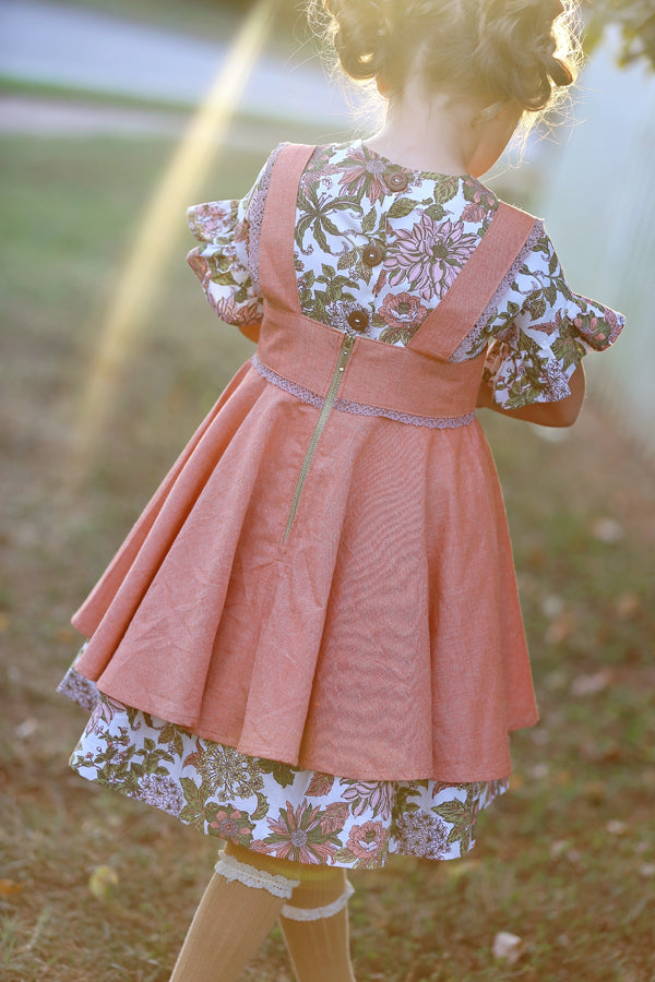 スカート Eloise Pinafore Horse Toile Print Eloise Pinafore Horse Toile Print 3y