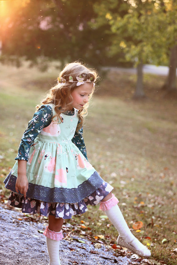 Pearl Pinafore & Dress