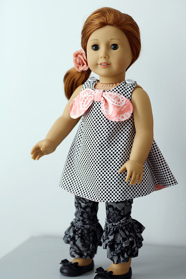 Lilly Belle Doll Pinafore & Leggings