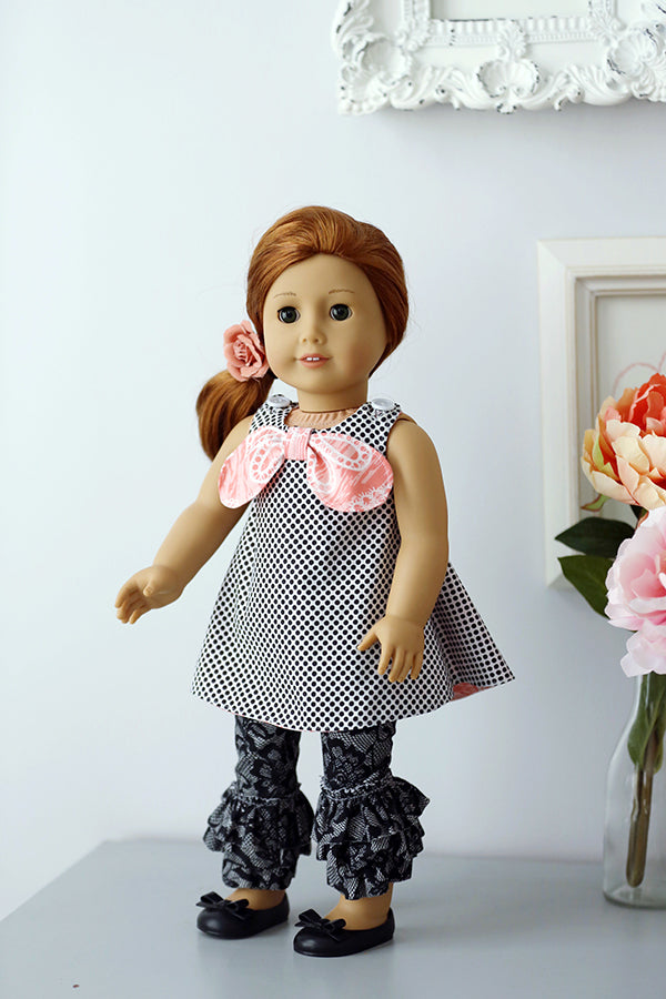 Lilly Belle Doll Pinafore & Leggings