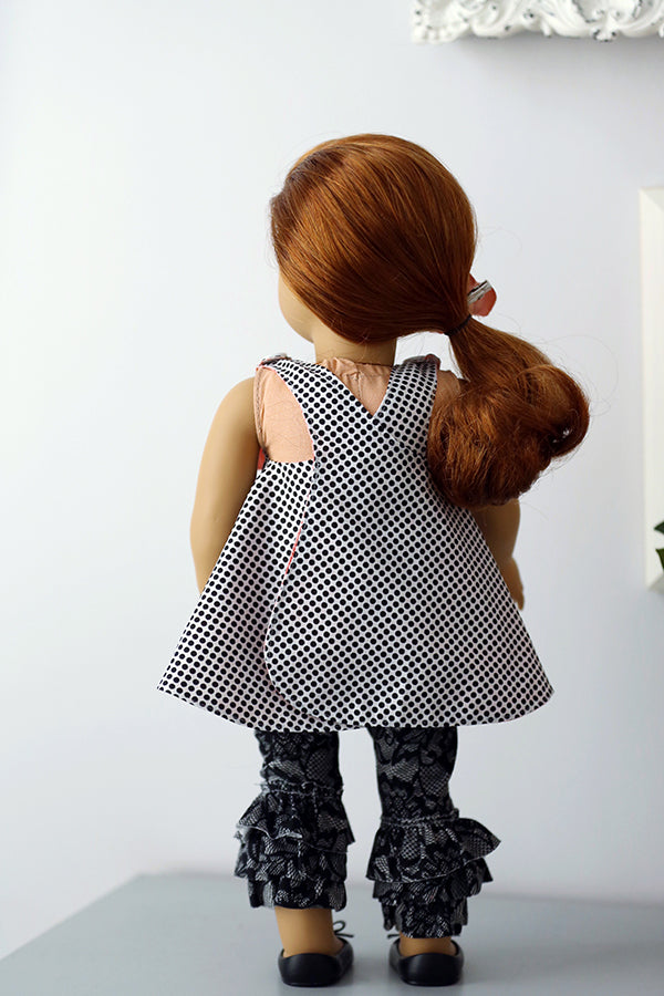 Lilly Belle Doll Pinafore & Leggings