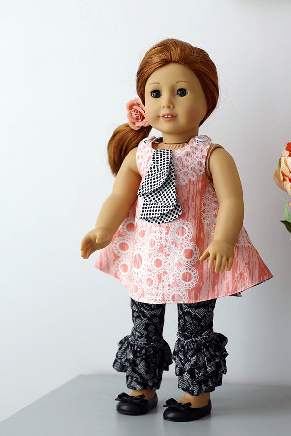 Lilly Belle Doll Pinafore & Leggings