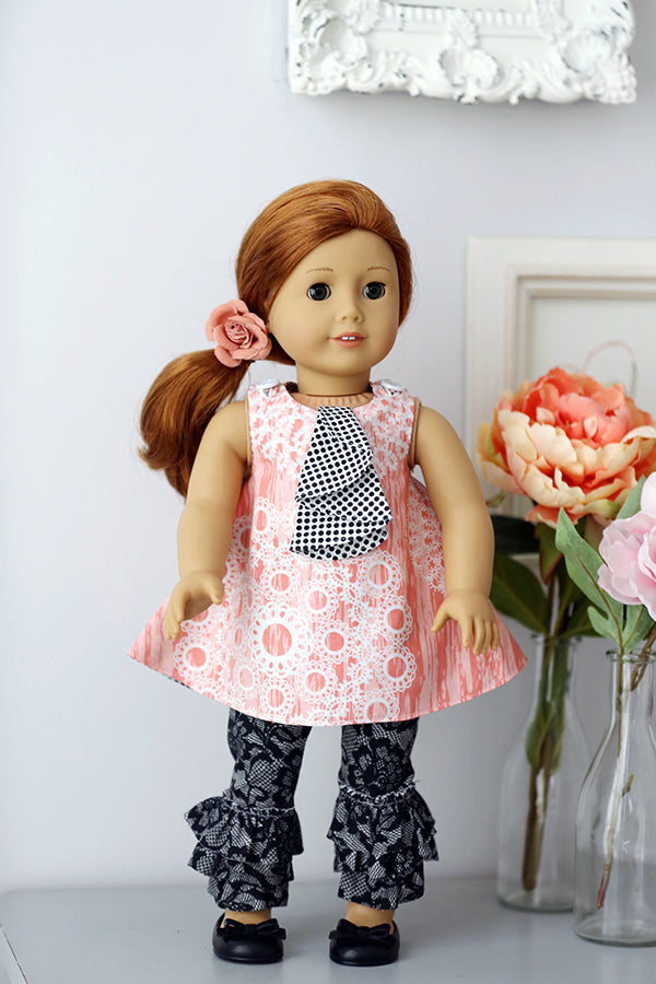 Lilly Belle Doll Pinafore & Leggings