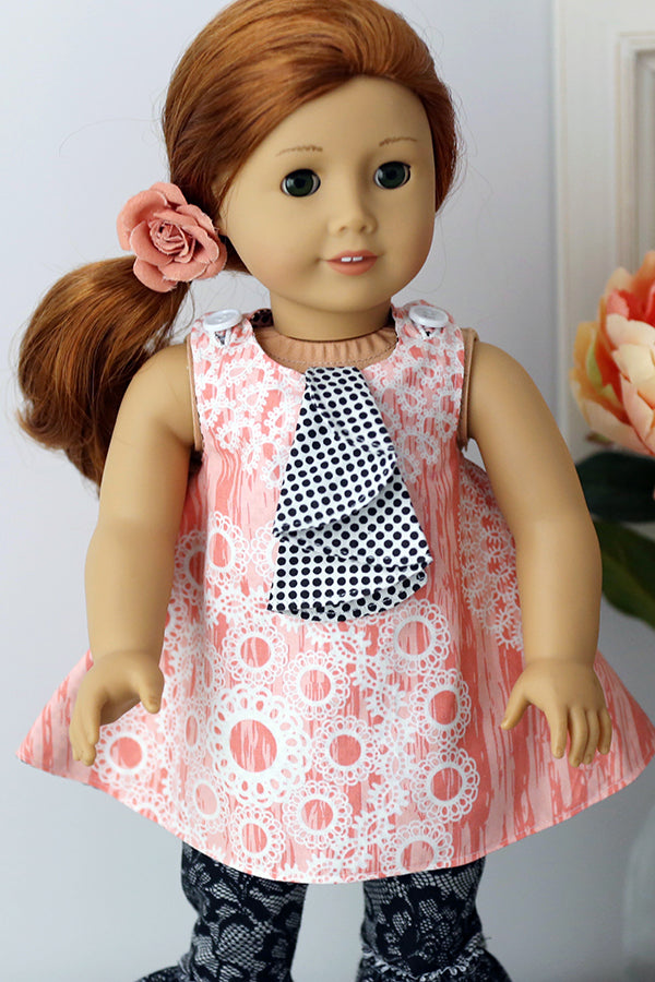 Lilly Belle Doll Pinafore & Leggings