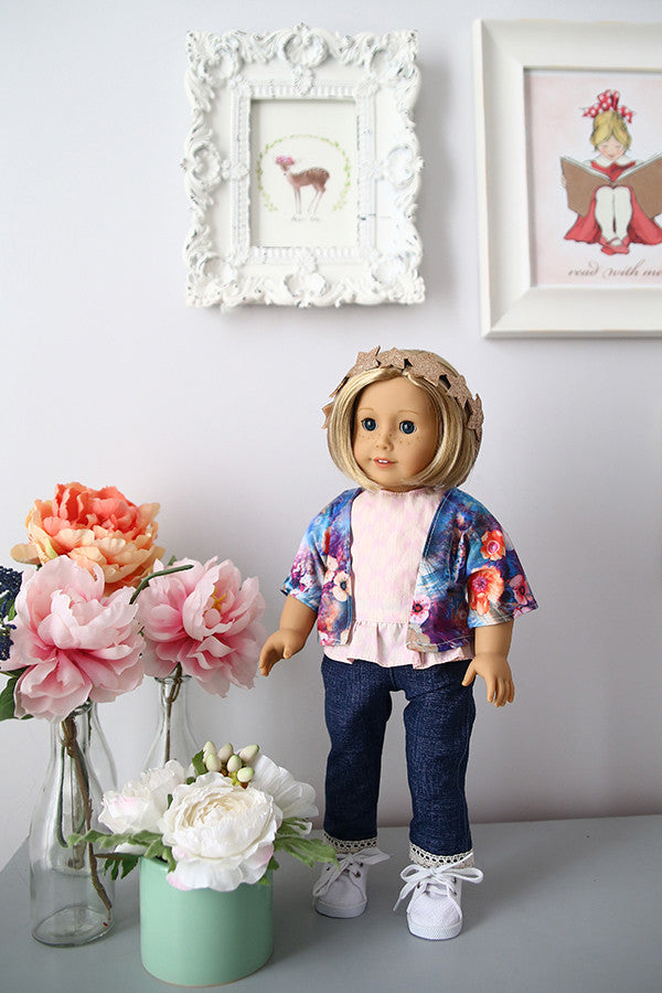 Giselle Doll Kimono - Violette Field Threads
 - 13