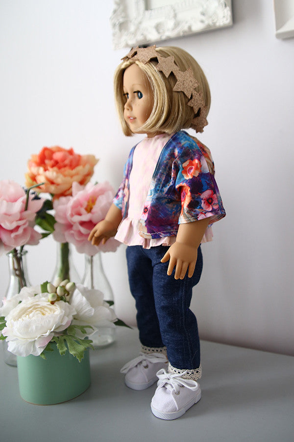 Giselle Doll Kimono - Violette Field Threads
 - 11