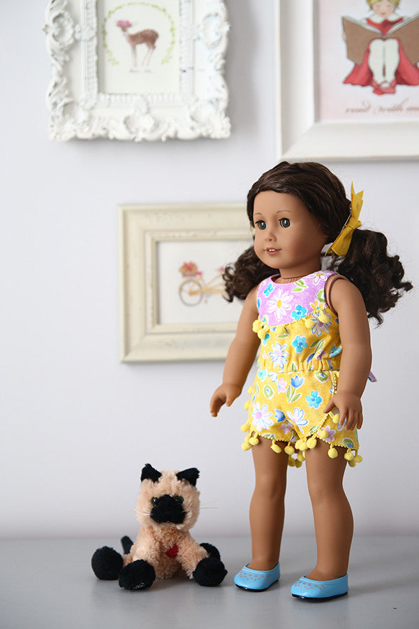 Sommer Doll Romper - Violette Field Threads
 - 1