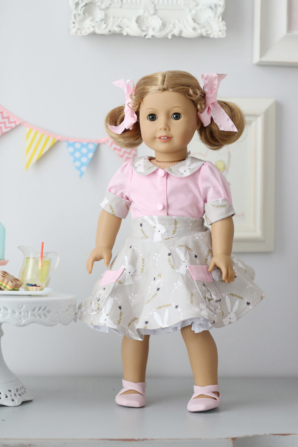 Gemma Doll Blouse & Skirt