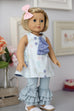 Lilly Belle Doll Pinafore & Leggings