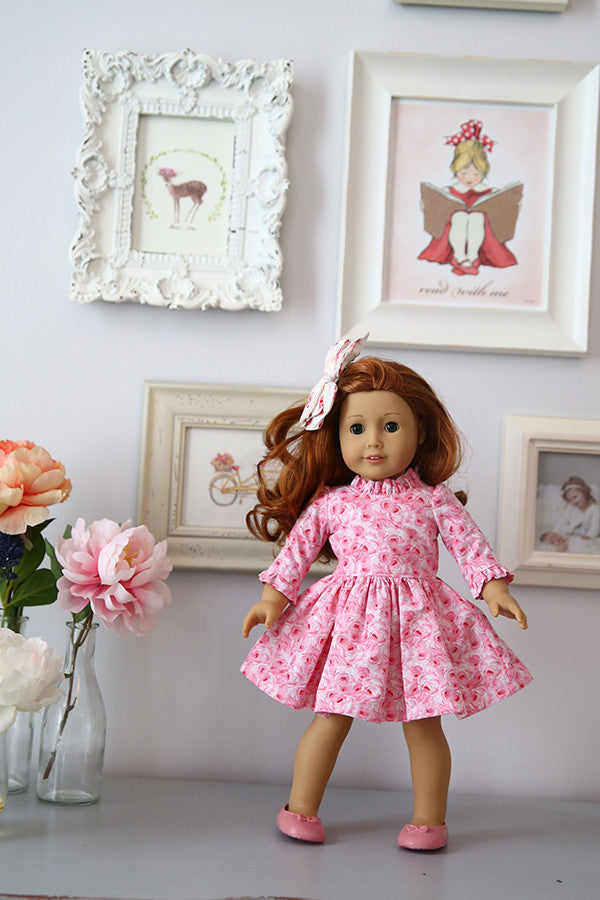Hazel Doll Skirt & Pinafore – Violette Field Threads