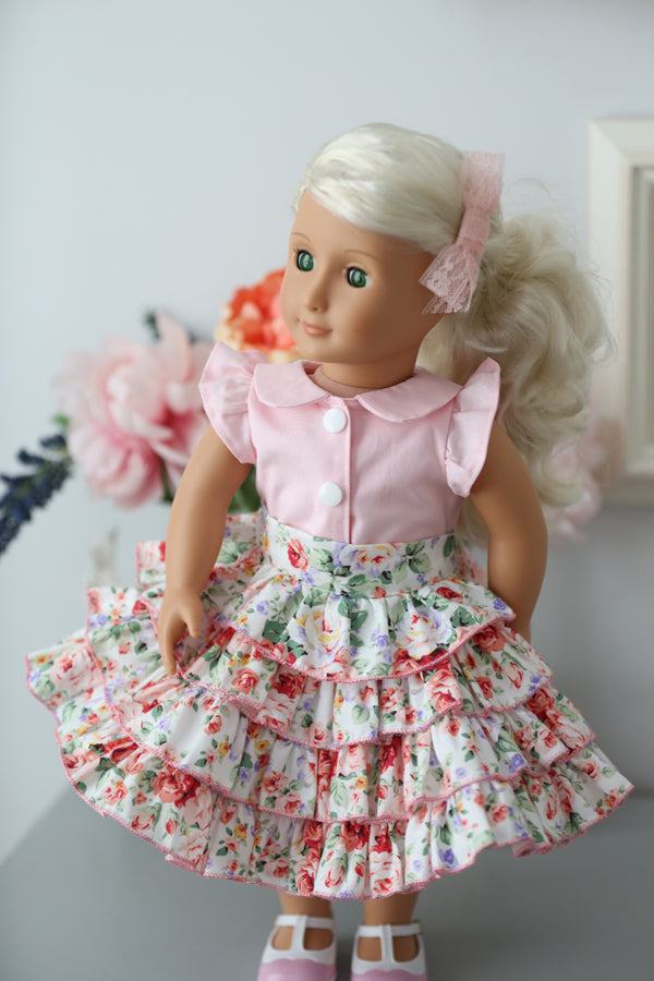 Gemma Doll Blouse & Skirt