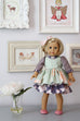 Pearl Doll Dress & Pinafore - Violette Field Threads
 - 10