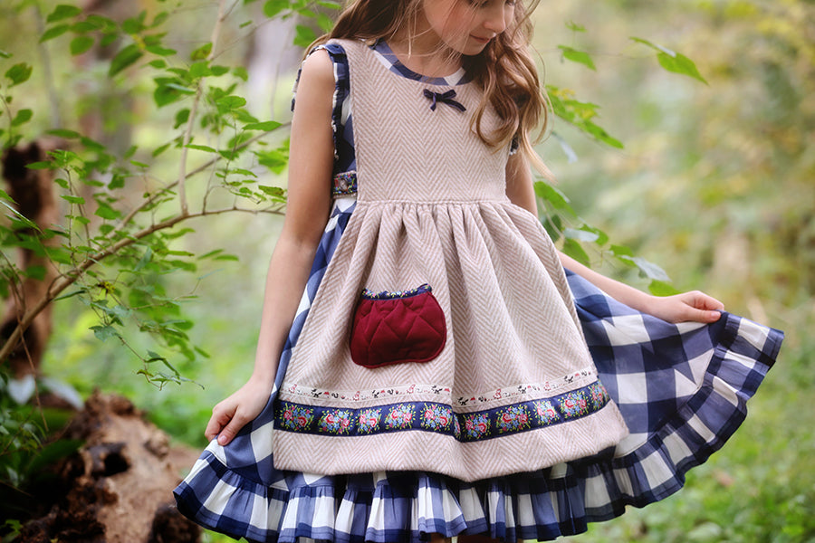 Paisley Pinafore