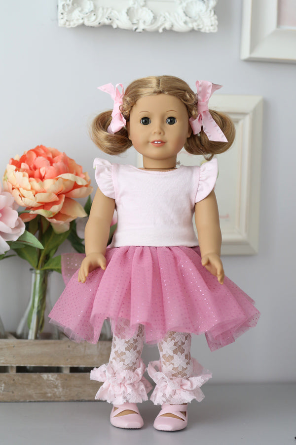 Ellie Doll Skirt & Leggings