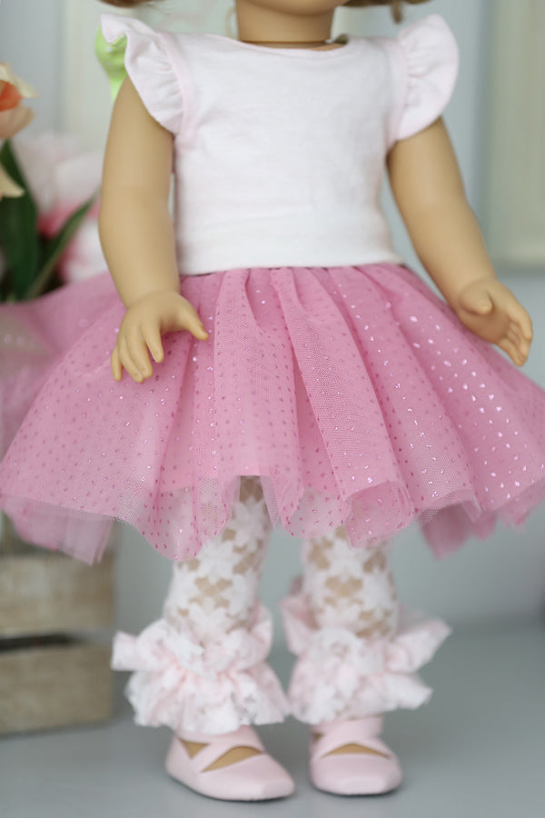 Ellie Doll Skirt & Leggings