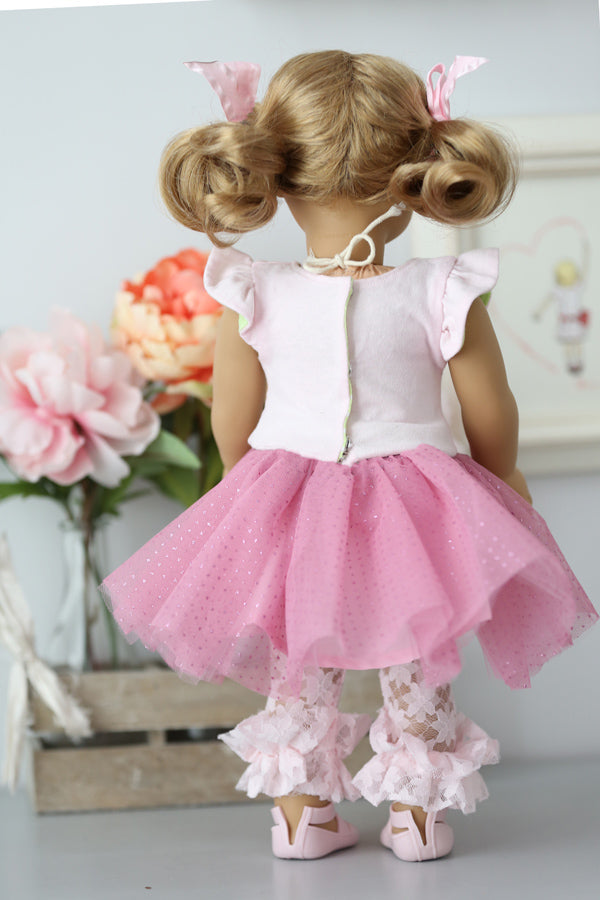 Ellie Doll Skirt & Leggings