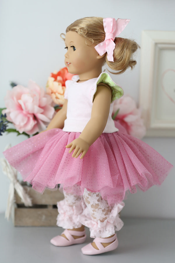 Ellie Doll Skirt & Leggings